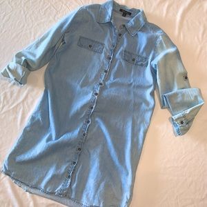 New Look Button Up Jean Dress